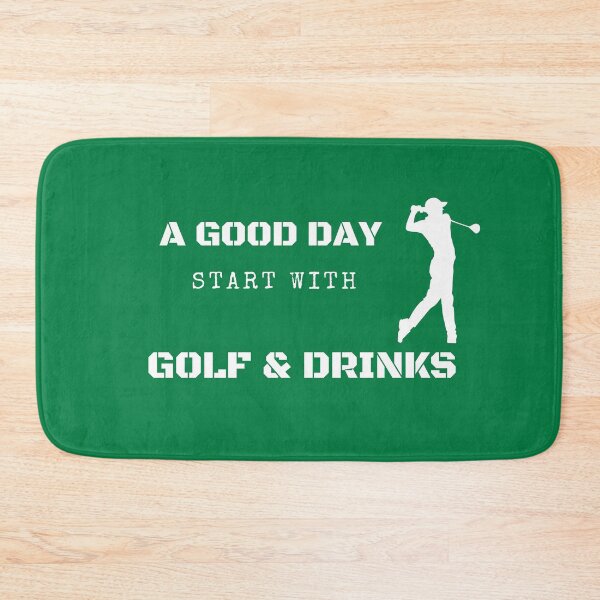 Item preview, A good day start with golf and drinks swing into Happiness  designed and sold by Peksli.