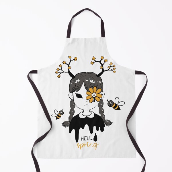 Item preview, Hell(o) spring honeybee (monochrome) designed and sold by cgcreation.