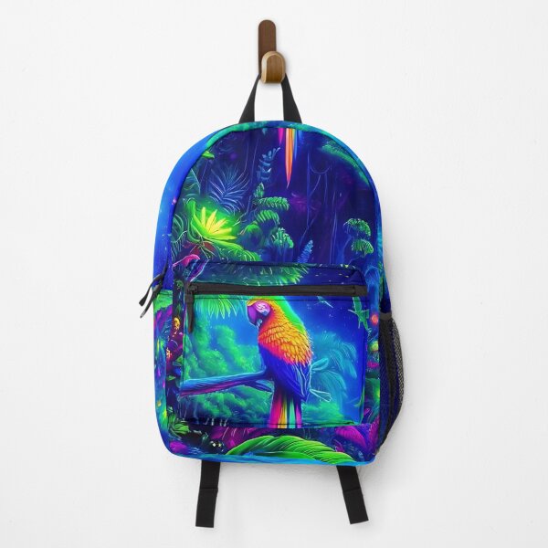 Item preview, Neon Jungle Dreamscape uv reactive designed and sold by Taans-Creation.