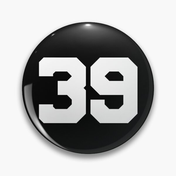 Item preview, 39, thirty-nine, white, University designed and sold by Numbers-Art.
