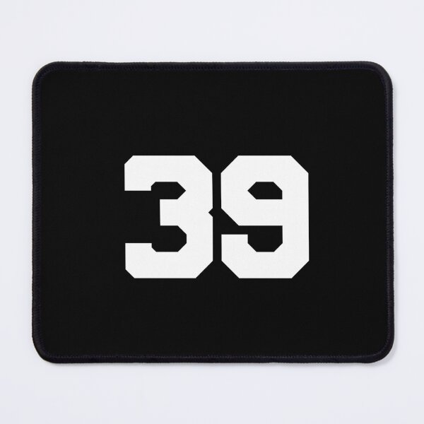 Item preview, 39, thirty-nine, white, University designed and sold by Numbers-Art.