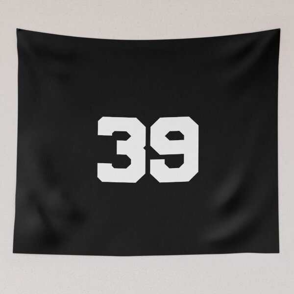 Item preview, 39, thirty-nine, white, University designed and sold by Numbers-Art.