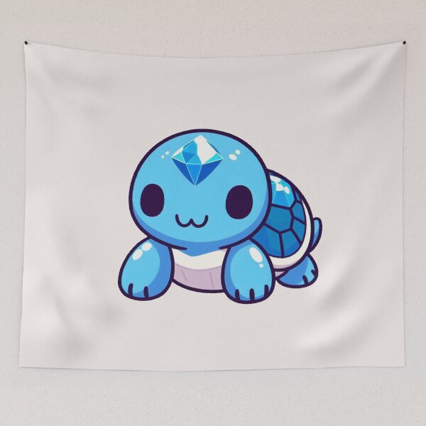 Item preview, Sapphire Turtle designed and sold by LemuellTrends.