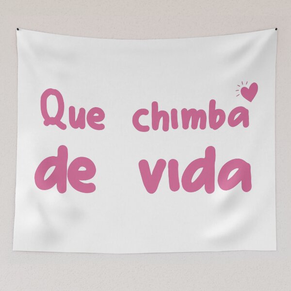 Item preview, Que Chimba de Vida designed and sold by TropiCol Creations.