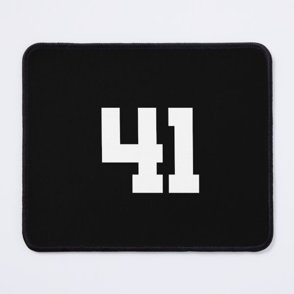 Item preview, 41, forty-one, white, University designed and sold by Numbers-Art.