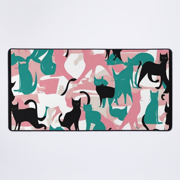 Item preview, Retro Vintage 1960s Cat Print designed and sold by GypsyGarou.