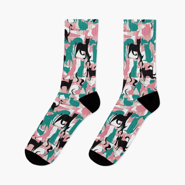 Item preview, Retro Vintage 1960s Cat Print designed and sold by GypsyGarou.