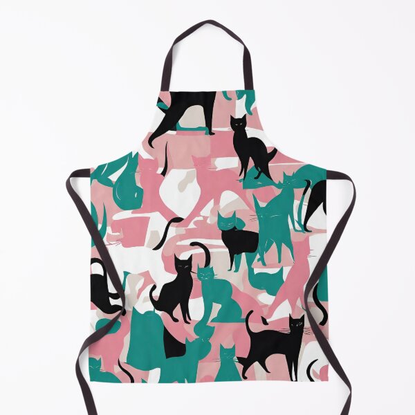 Item preview, Retro Vintage 1960s Cat Print designed and sold by GypsyGarou.