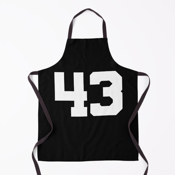 Item preview, 43, forty-three, white, University designed and sold by Numbers-Art.