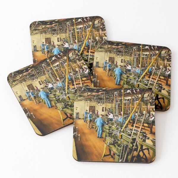 Item preview, Machinist - McKinley School Shop 1905 designed and sold by Mike Savad Photography.