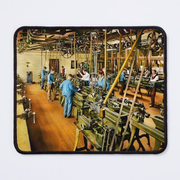 Item preview, Machinist - McKinley School Shop 1905 designed and sold by Mike Savad Photography.