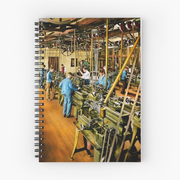 Item preview, Machinist - McKinley School Shop 1905 designed and sold by Mike Savad Photography.