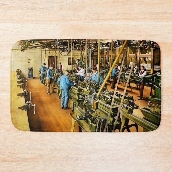 Item preview, Machinist - McKinley School Shop 1905 designed and sold by Mike Savad Photography.
