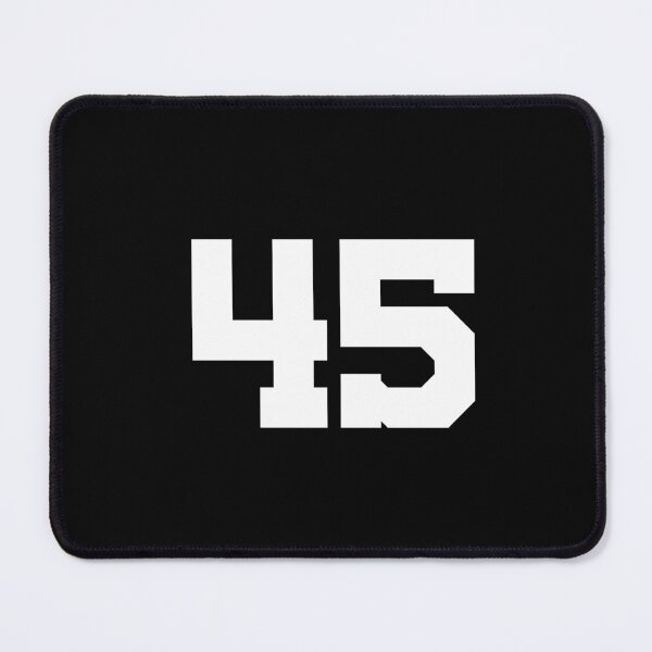 Item preview, 45, forty-five, white, University designed and sold by Numbers-Art.
