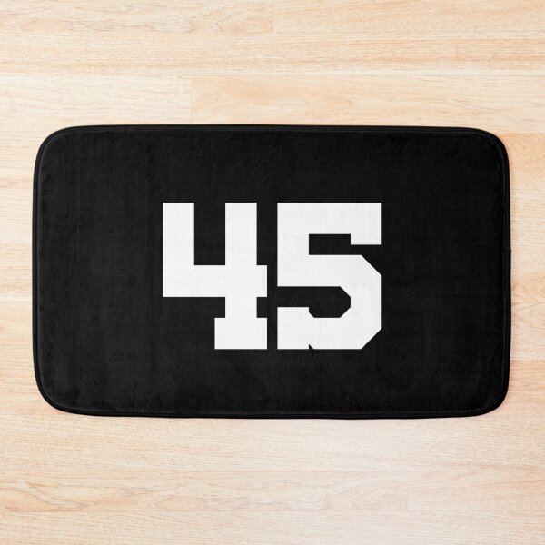 Item preview, 45, forty-five, white, University designed and sold by Numbers-Art.