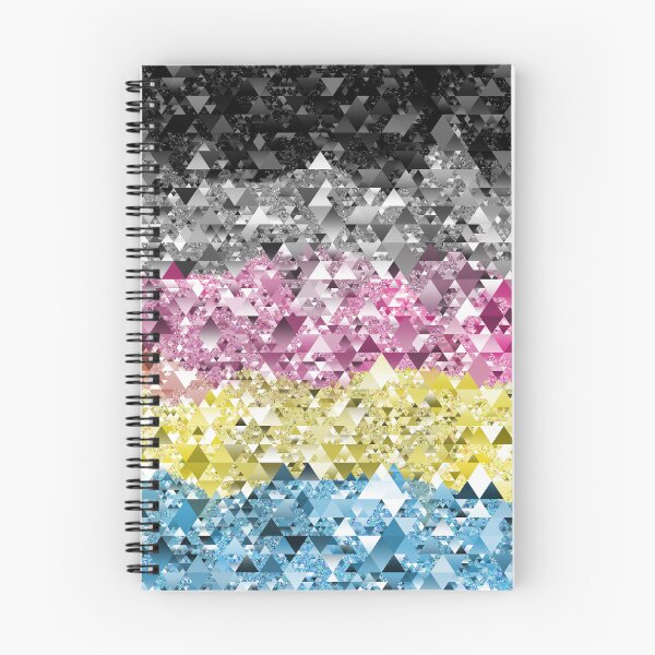 Item preview, Sparkly Retro Boho Geometric Abstract Polygender Pride Flag designed and sold by Chaos Queery.