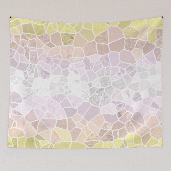 Item preview, Quirky Bohemian Eclectic Mosaic Abstract Pangender Pride Flag designed and sold by Chaos Queery.