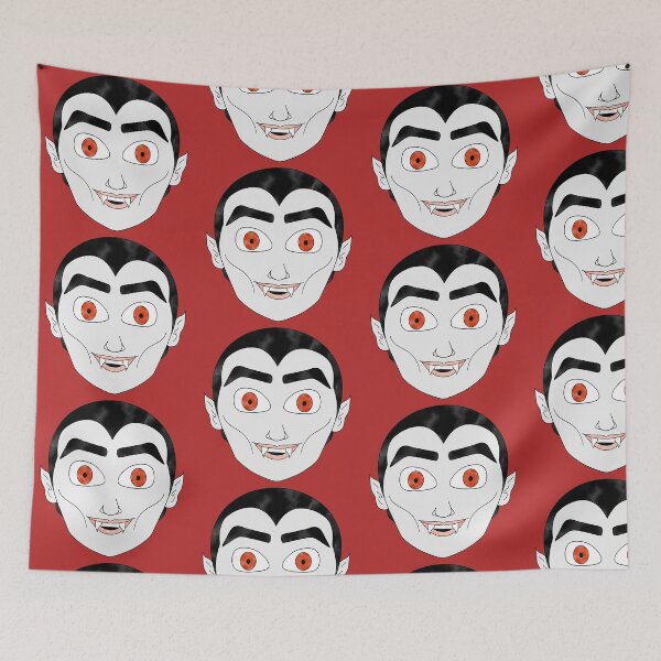 Item preview, Dracula  Vampire cartoon face - original work designed and sold by Jessiwins19.