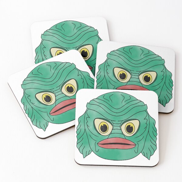 Item preview, creature from the black lagoon watercolor drawing designed and sold by Jessiwins19.
