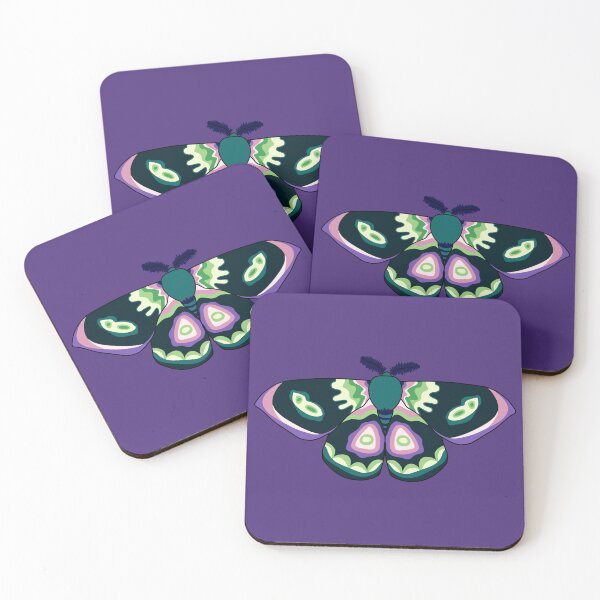 Item preview, Aroace Spectrum Pride Moth  designed and sold by Fave101.