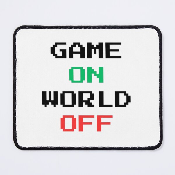 Item preview, Game ON World OFF designed and sold by DorkDome.