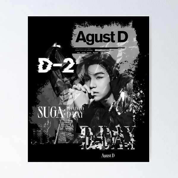 【未開封】SUGA AgustD D-DAY オリジナル ポスター付き SUGA Agust D - TOUR D-DAY The Original – KPOP MARKET
