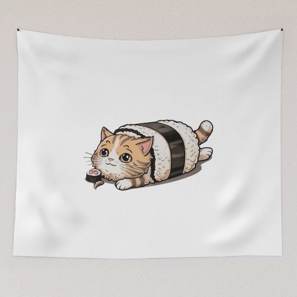 Item preview, cat suchi designed and sold by DOPANDA ..