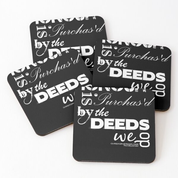 Item preview, Marlowe Hero Leander Honour Quote designed and sold by CharlieHilton.