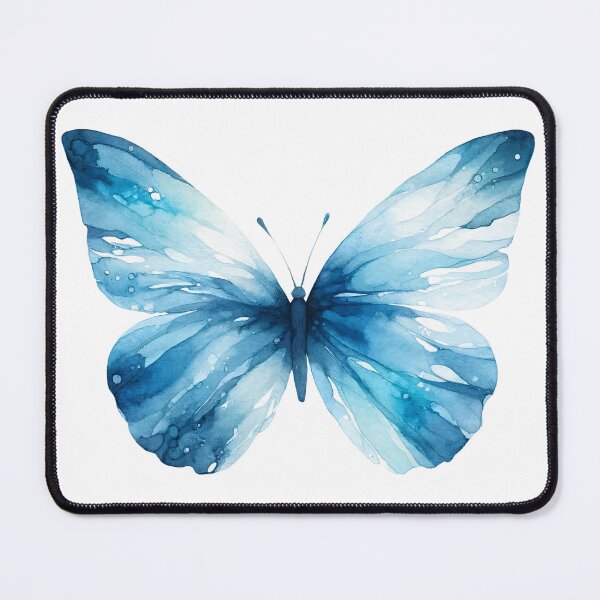 Item preview, Blue Watercolor Butterfly designed and sold by Emitropy.