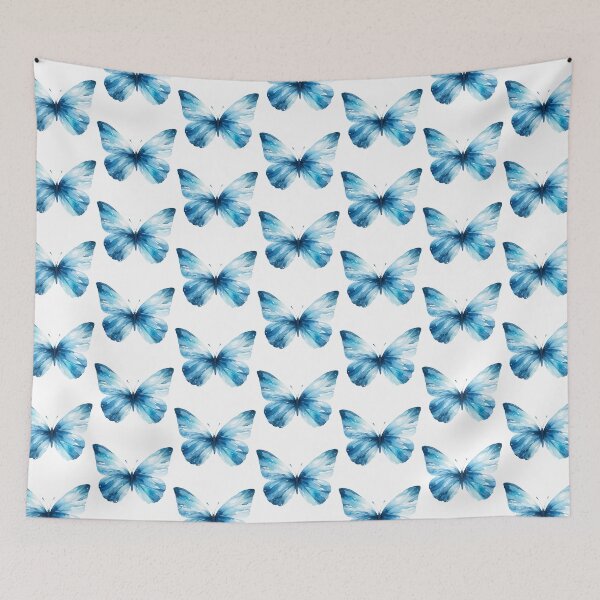 Item preview, Blue Watercolor Butterfly designed and sold by Emitropy.