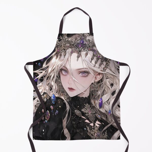 Item preview, Obsidian Purple Crystal Anime Girl designed and sold by bubblegoth.