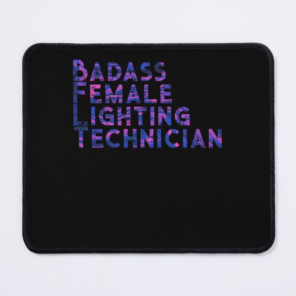 Item preview, Badass Female Lighting Technician designed and sold by EvieBridgeford.