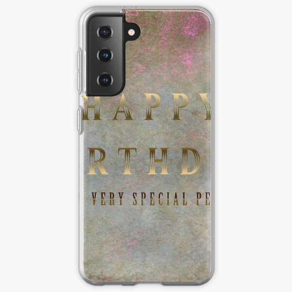 Happy Birthday Samsung Galaxy Soft Case