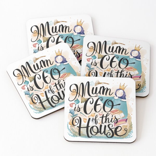 Item preview, My Mum is The CEO of my house Happy Mother Day T-shirt designed and sold by TK Art1989.