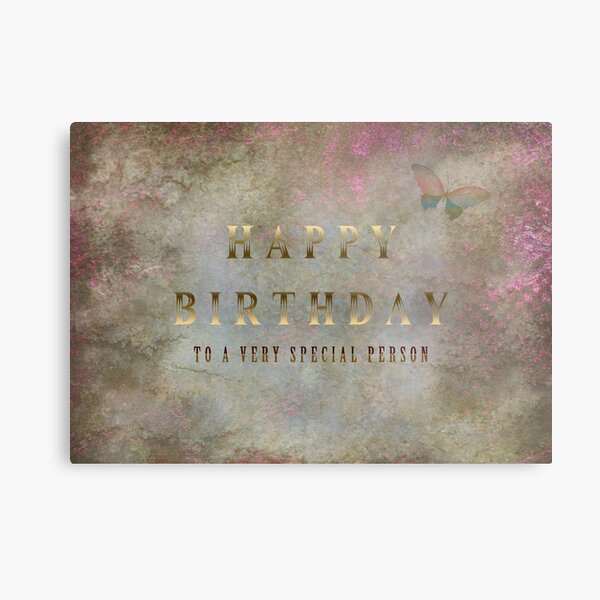Happy Birthday Metal Print
