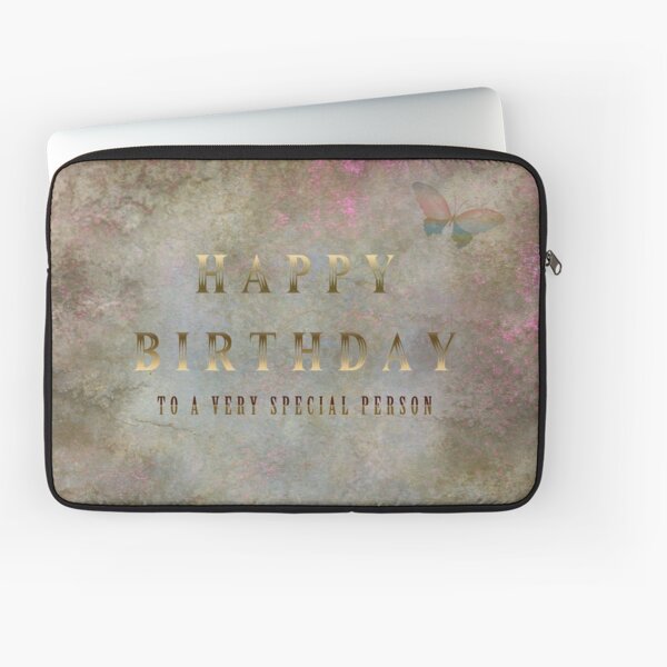 Happy Birthday Laptop Sleeve