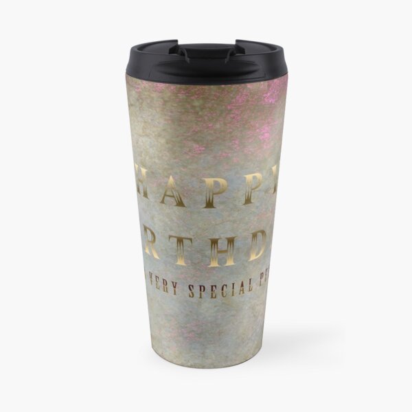 Happy Birthday Travel Mug