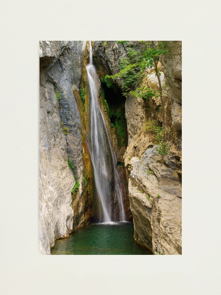 Alternate view of Corsica waterfall Photographic Print