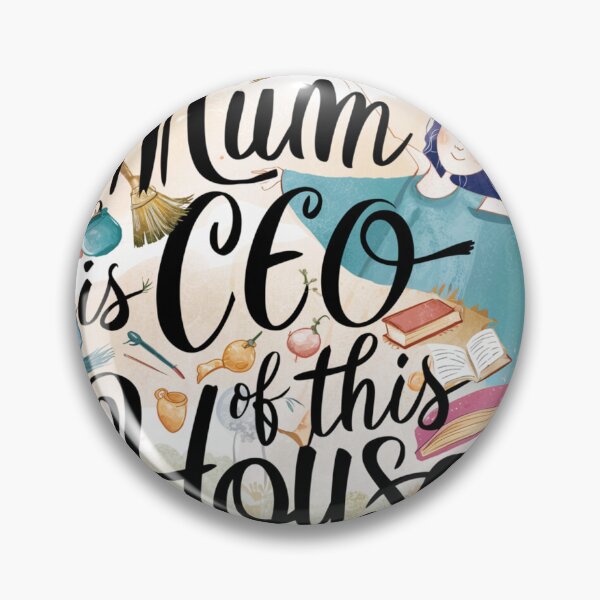 Item preview, My Mum is The CEO of my house Happy Mother Day T-shirt designed and sold by TK Art1989.