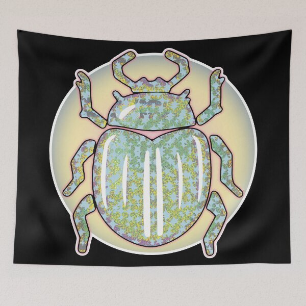 Item preview, Scarab Beetle Green designed and sold by Rickybrook.