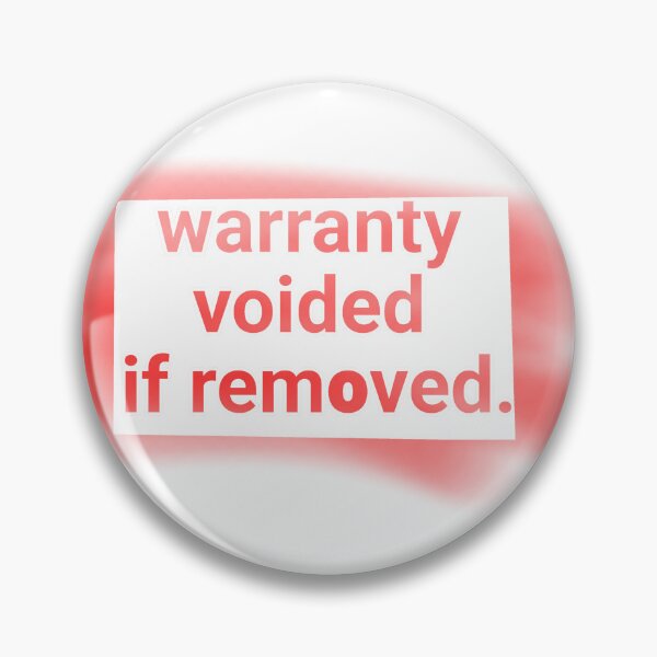 Item preview, Warranty voided  designed and sold by itm1010.