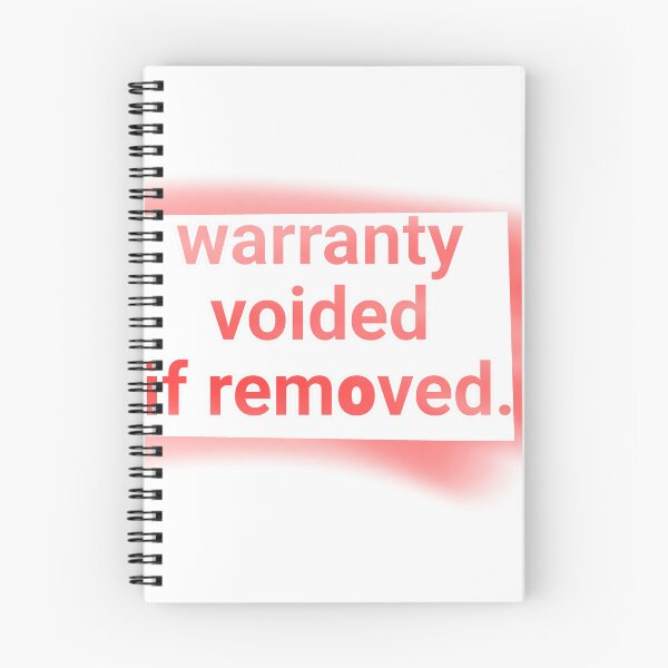 Item preview, Warranty voided  designed and sold by itm1010.