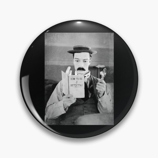 Item preview, Buster Keaton - Sherlock Jr. - BW - D33  designed and sold by KirbyhaDassah.