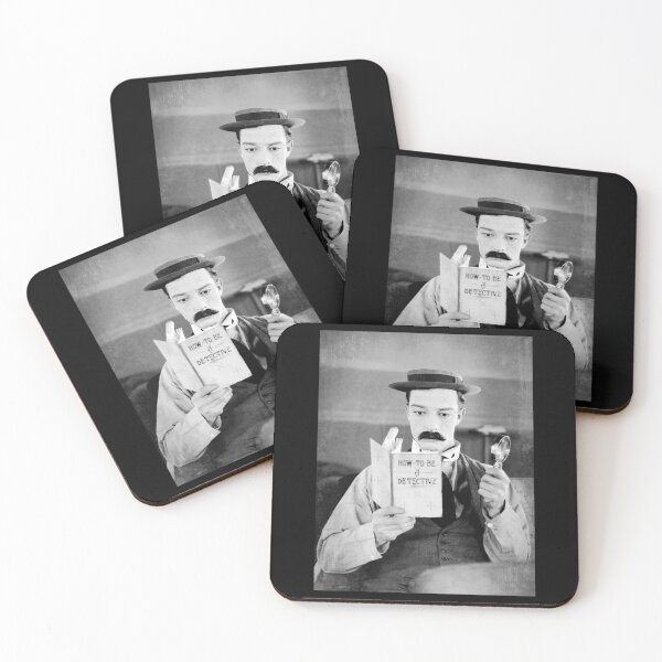 Item preview, Buster Keaton - Sherlock Jr. - BW - D33  designed and sold by KirbyhaDassah.