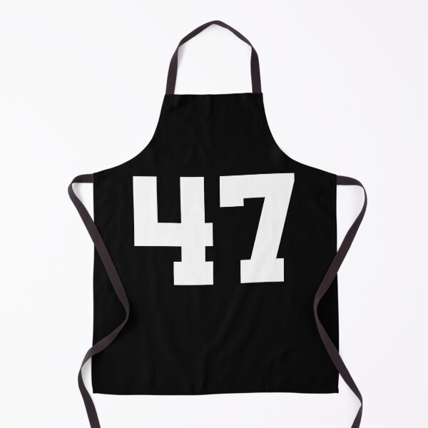 Item preview, 47, forty-seven, white, University designed and sold by Numbers-Art.