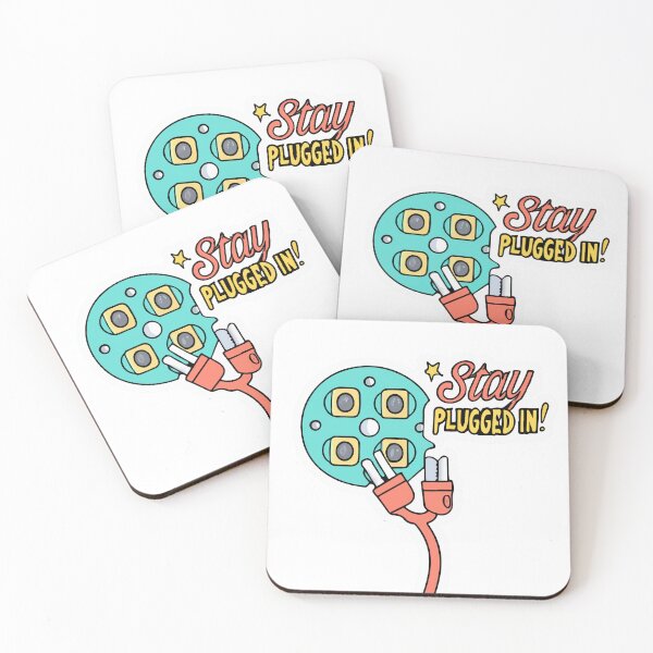 Item preview, Stay Plugged In - Electrician Pop Art Design designed and sold by NiftyWrx.