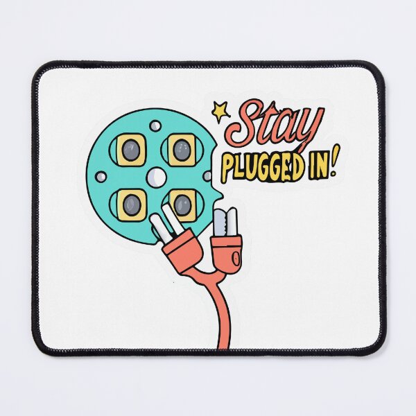 Item preview, Stay Plugged In - Electrician Pop Art Design designed and sold by NiftyWrx.
