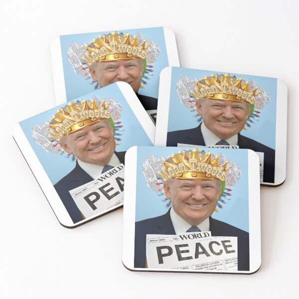 Item preview, Mean Tweets World Peace designed and sold by Flirt-Teez.