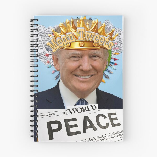 Item preview, Mean Tweets World Peace designed and sold by Flirt-Teez.
