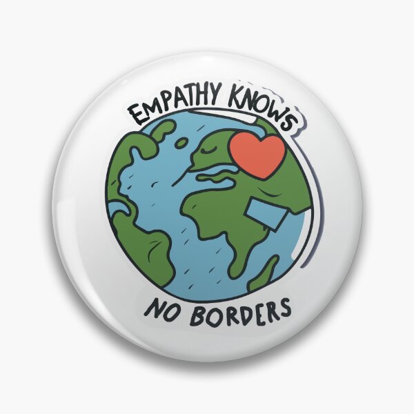 Item preview, Empathy Knows No Borders - Heart and Earth Design designed and sold by NiftyWrx.